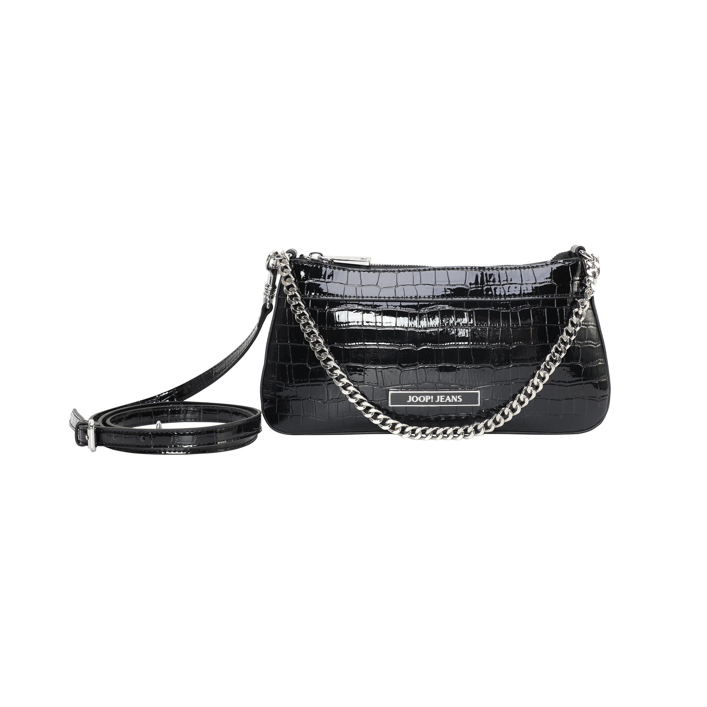 Schultertasche Domenica Croco Paolina Shoulderbag Shz