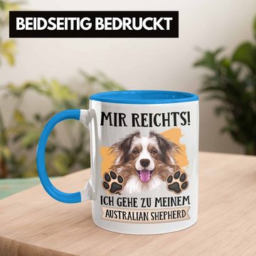 Trendation Tasse Australian Shepherd Besitzer Tasse Geschenk Lustiger Spruch Geschenkid