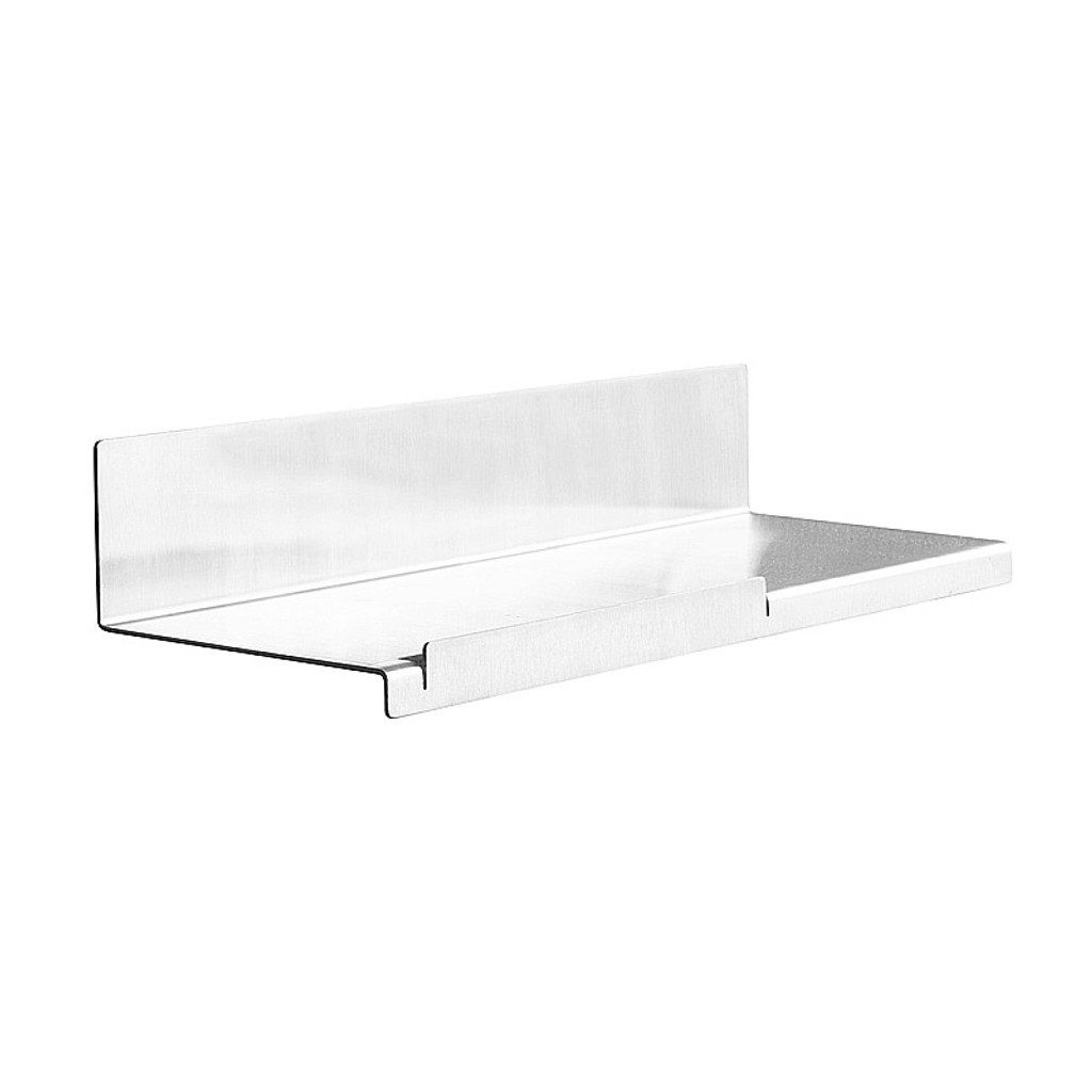 BRILLANTBAD® Duschablage BIVA Handtuchablage Edelstahl matt für Bad & Küche >> Kleben