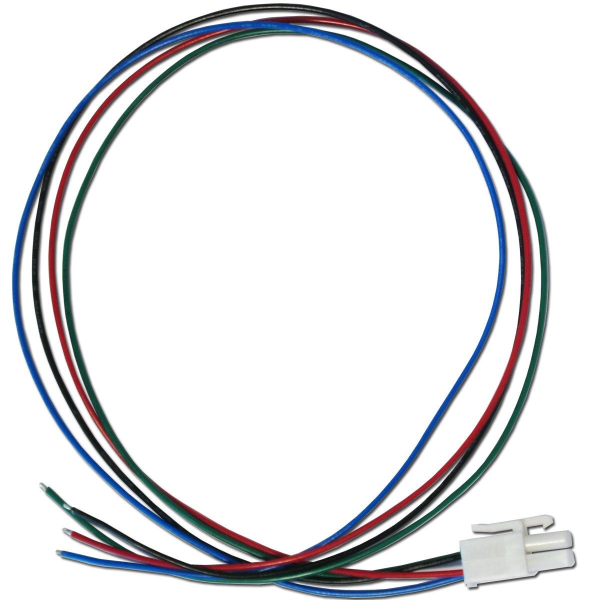 world-trading-net Kabelzubehör Anschlusskabel für RGB Alu-LED-Leisten mit Stecker