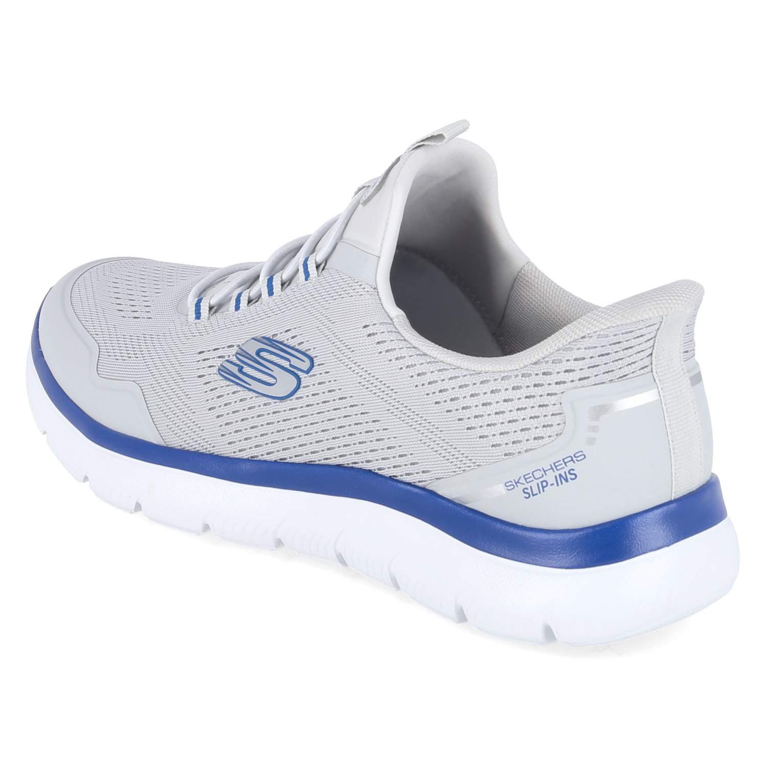 Skechers Skechers 233045 GYBL Herren Textil & Synthetik grey Schnürschuh