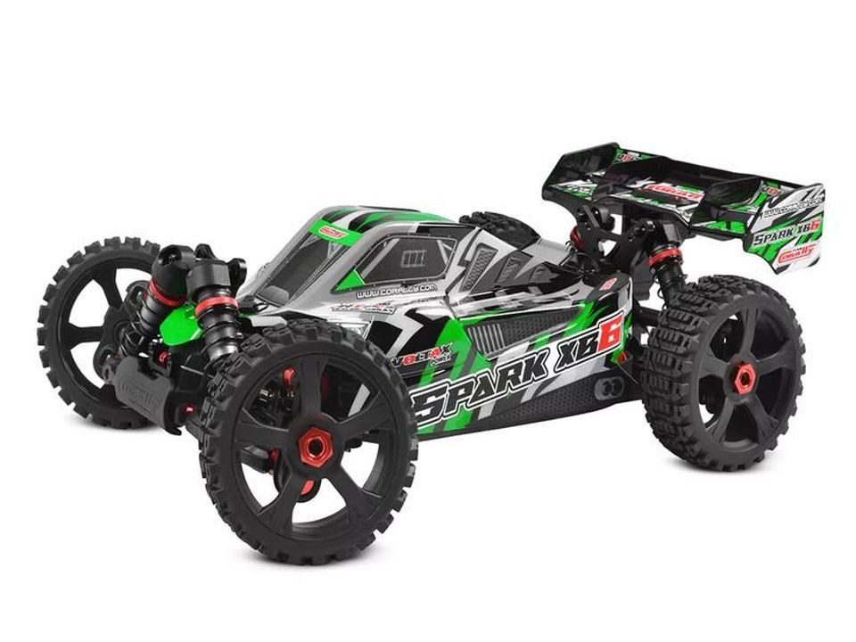 RC-Auto Team Corally SPARK XB-6 RTR Grün 6S Brushless Power No Battery/Charger