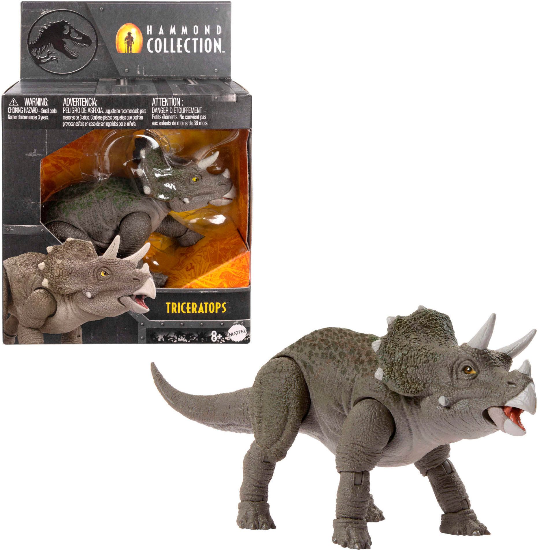 Actionfigur Jurassic World Hammond Collection Junge Triceratops Dinosaurier