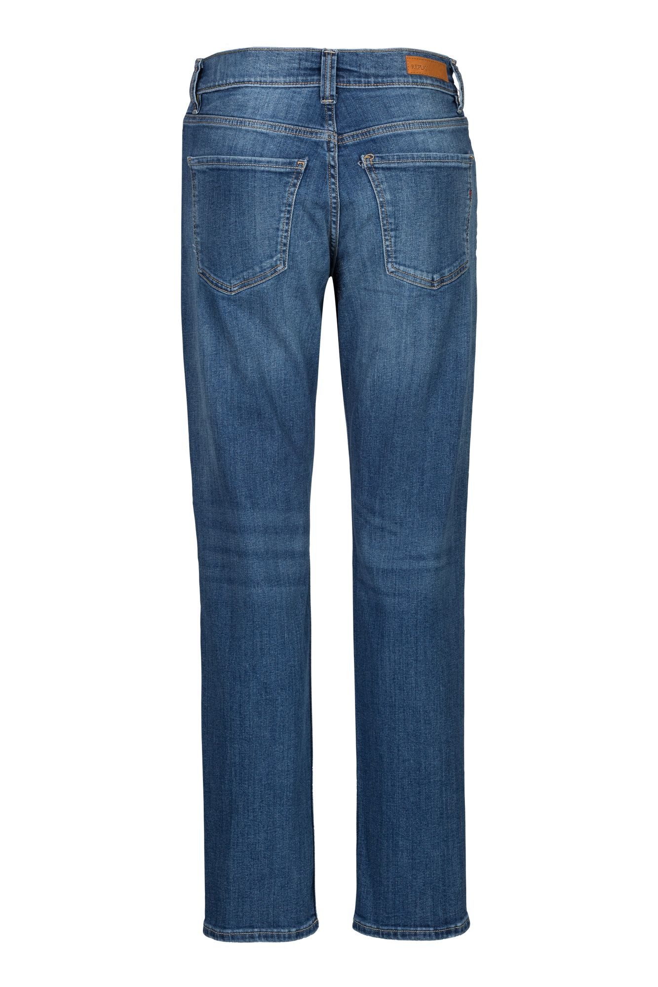 Replay 5-Pocket-Jeans MAIJKE - 10.5 OZ DARK INDIGO SUPER STRETCH DENIM günstig online kaufen