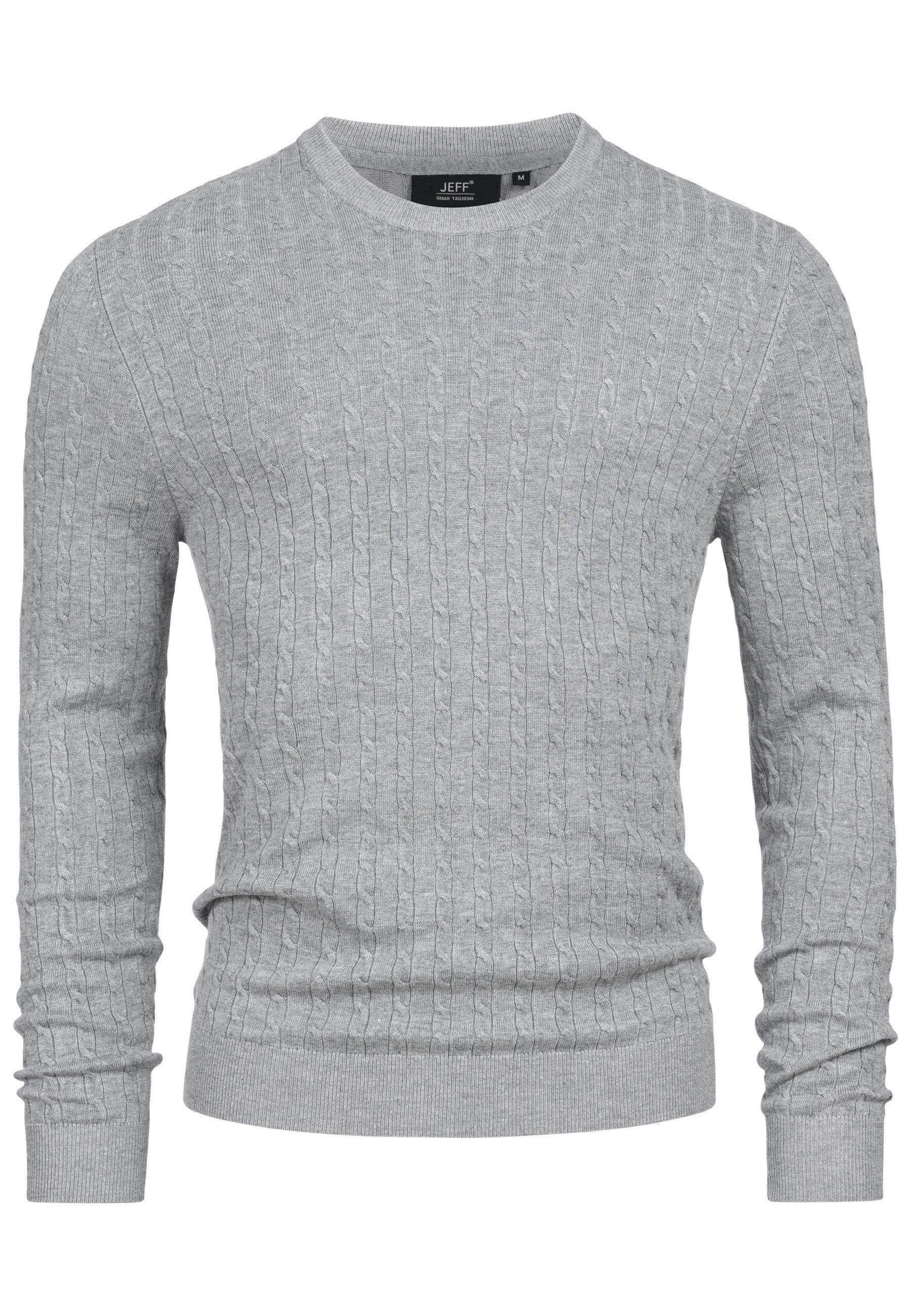 Jeff Strickpullover Herren JFCamden crew Pullover Herrenpullover mit Rundha günstig online kaufen