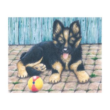 goki Würfelpuzzle Würfelpuzzle Tiere 9 tlg. 57607 Holzpuzzle, 9 Puzzleteile, Anzahl der Motive: 6