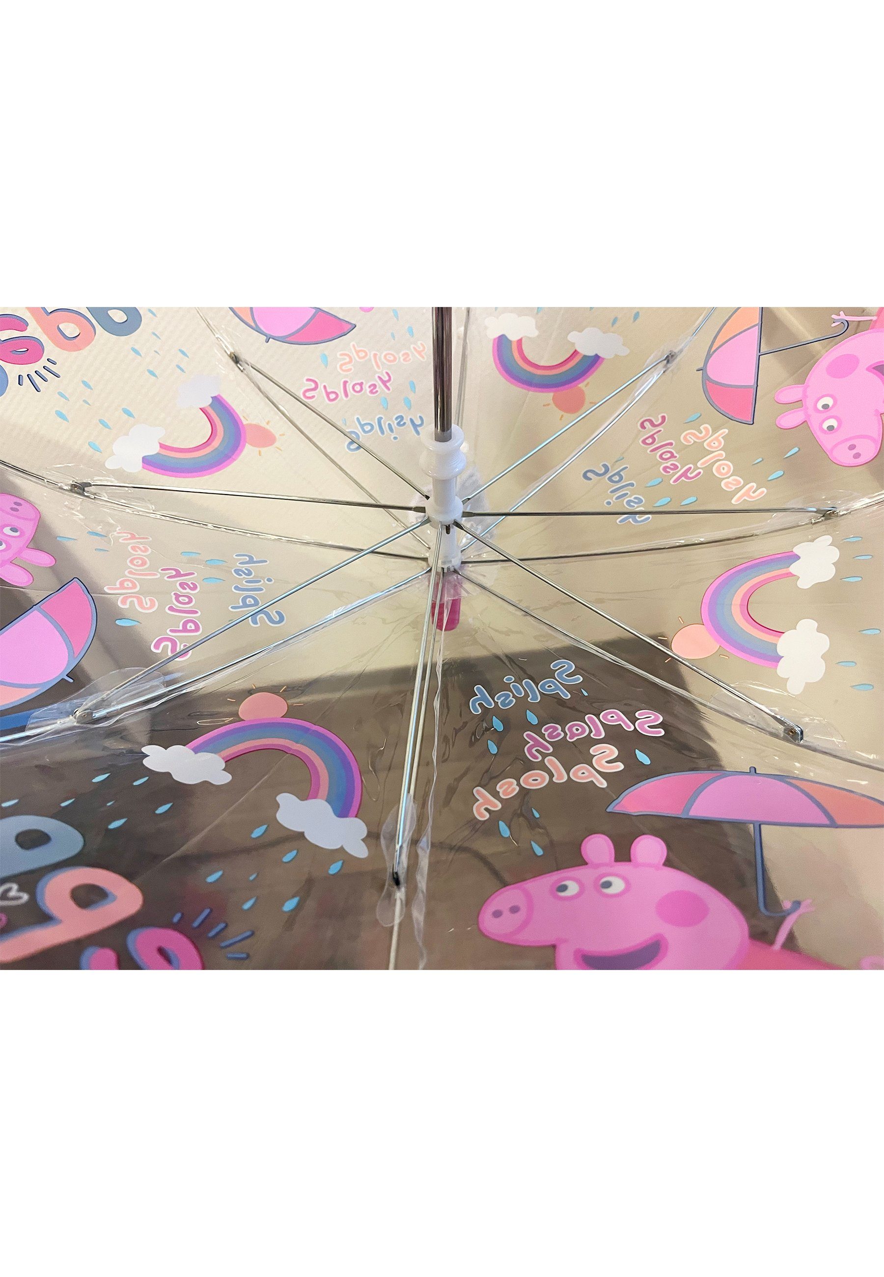 Stockregenschirm Pig Regenschirm Kinder Peppa Stock-Schirm
