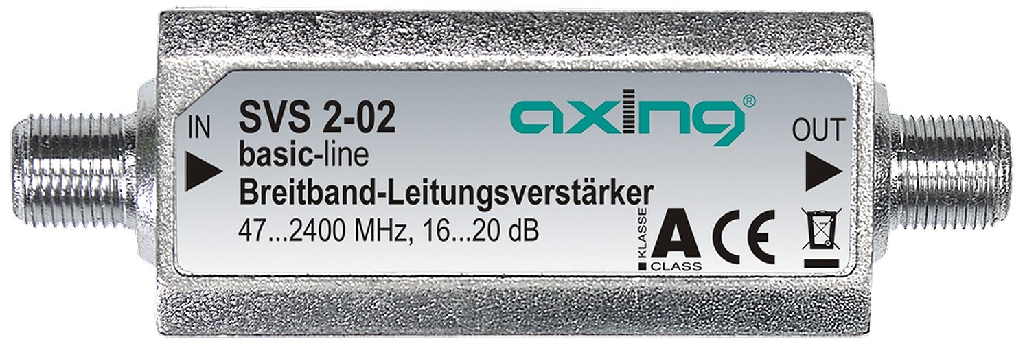 axing Axing SVS 2-02 SAT-Inline Verstärker 16…20 dB Verstärker