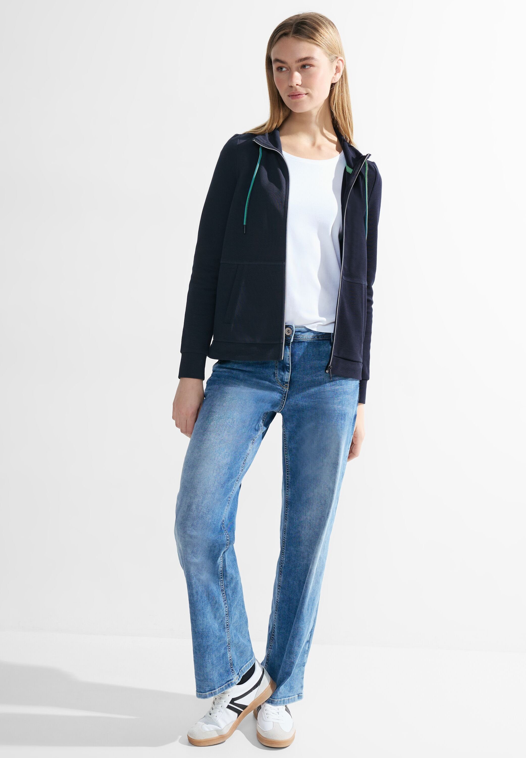 CECIL Sweatjacke mit Zipper