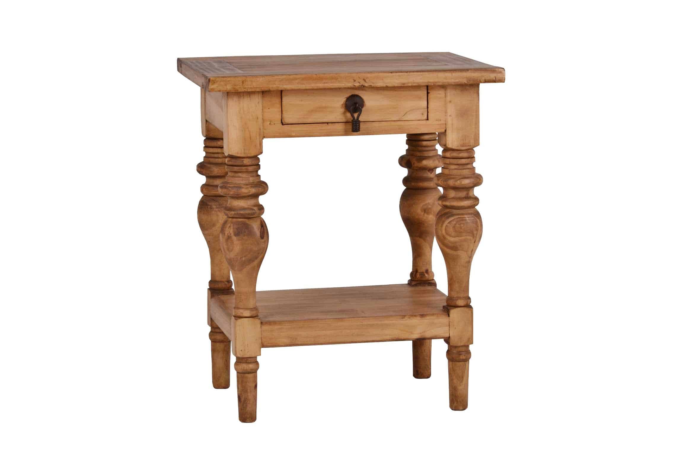 MiaMöbel Couchtisch Mexico, aus massivem Pinienholz Honig