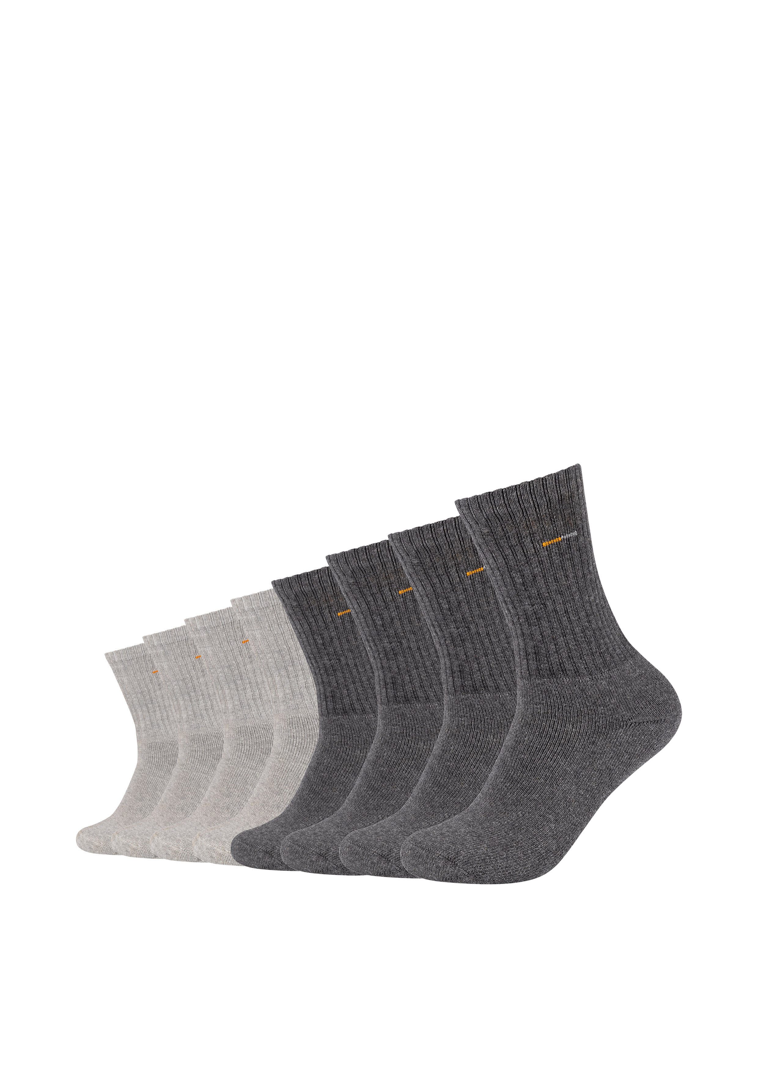 Camano Sportsocken (8er-Pack) mit verstärktem Sohlenbereich