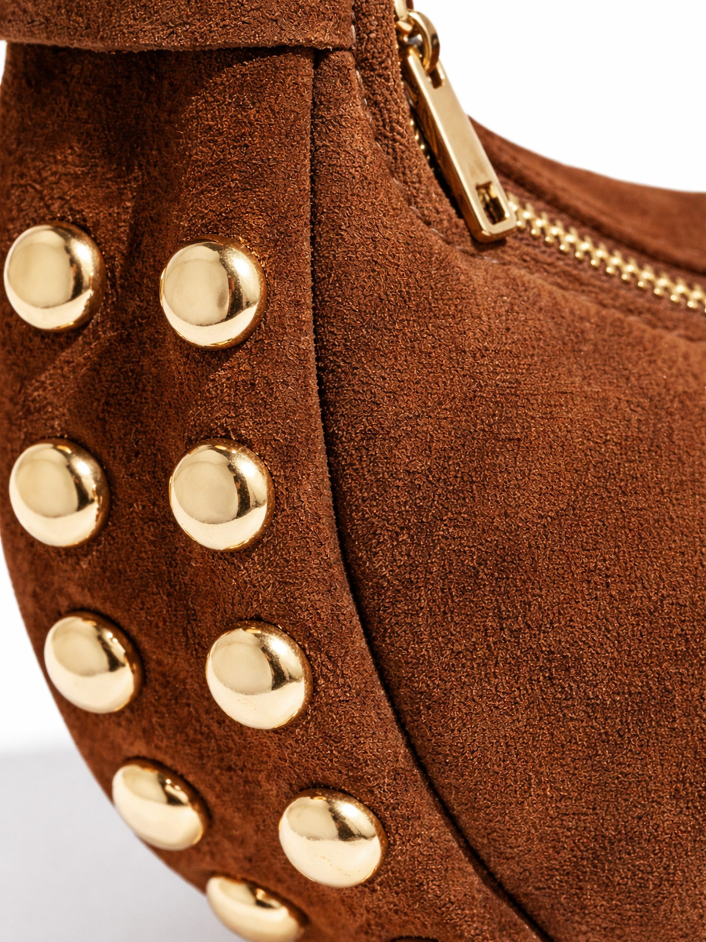 COLLEZIONE ALESSANDRO Schultertasche Étoile, aus Wildleder, Made in Italy