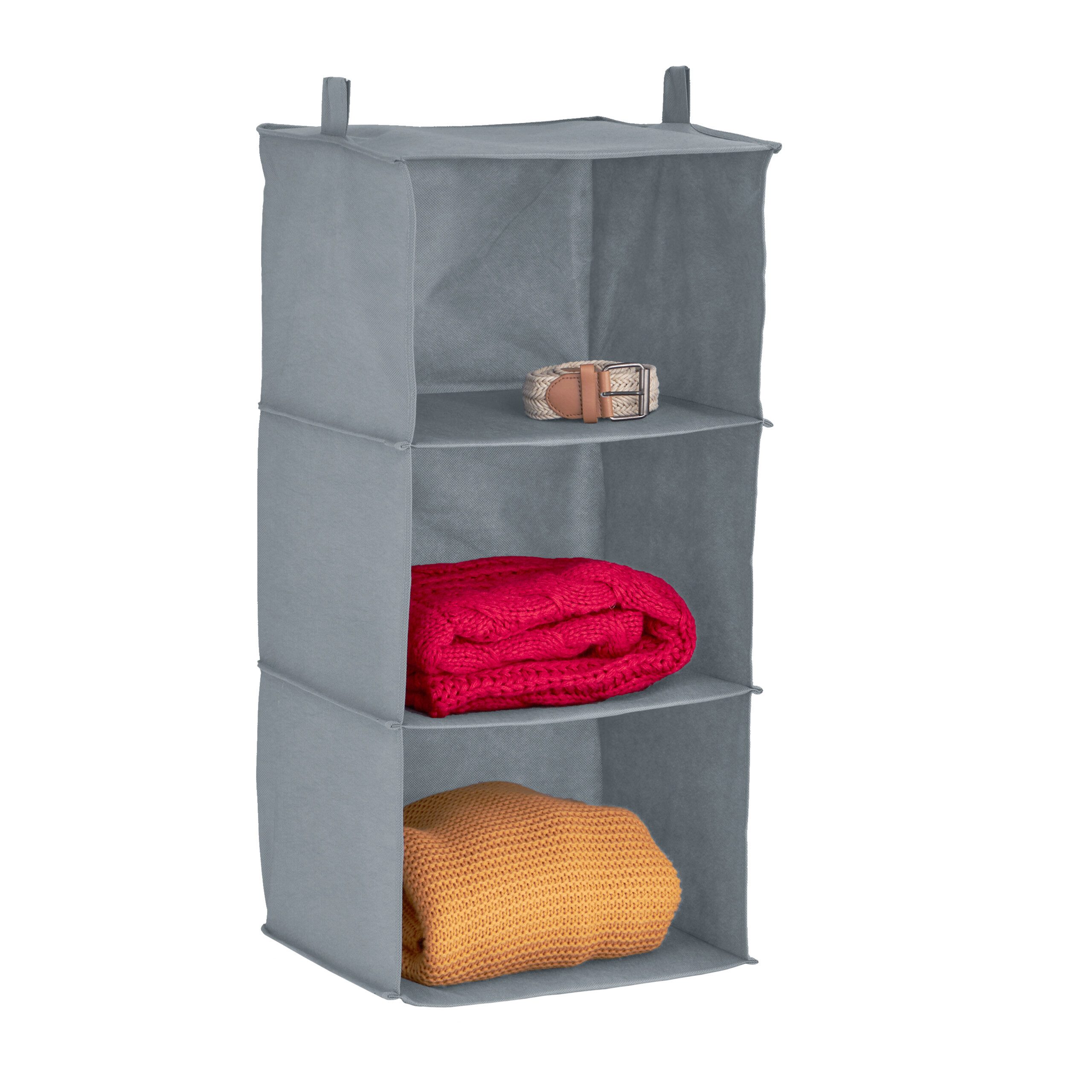 relaxdays Hängeregal Kleiderschrank 3 Fäch günstig online kaufen