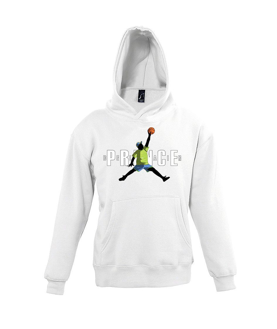 Youth Designz Hoodie Prince Print Jungen und Weiß mit Kapuzenpullover Mädchen Fresh witzigem für