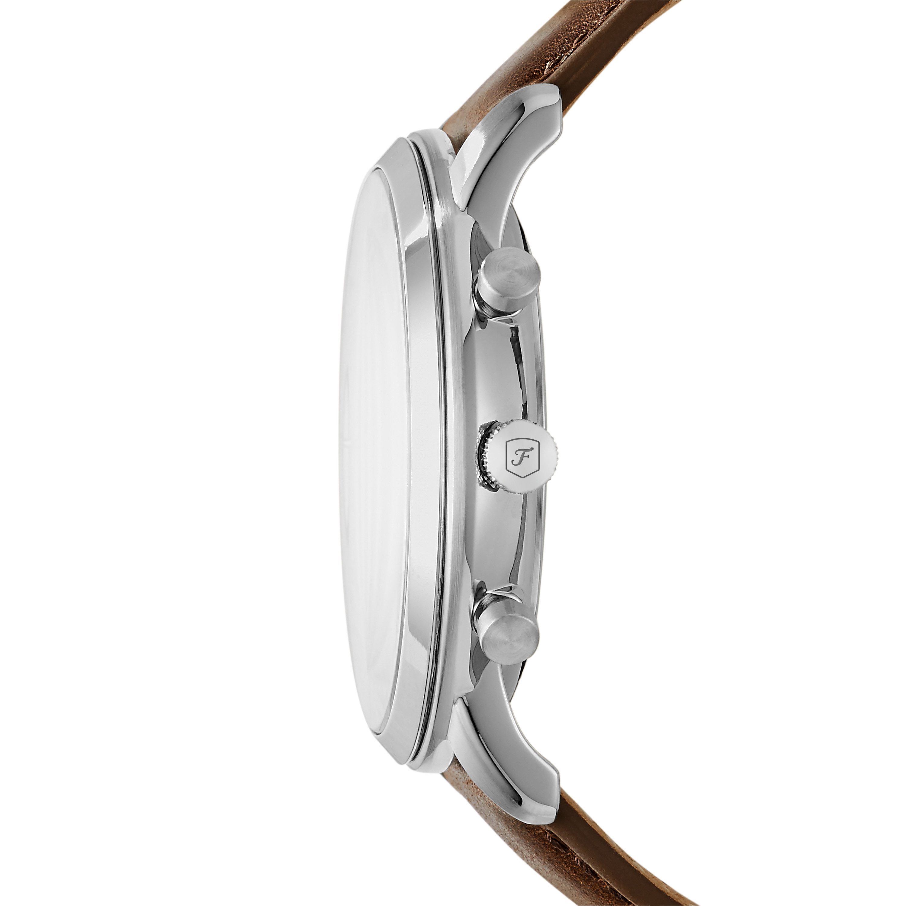 Fossil Chronograph Neutra FS5380, Quarzuhr, Armbanduhr, Herrenuhr, Lederarm günstig online kaufen
