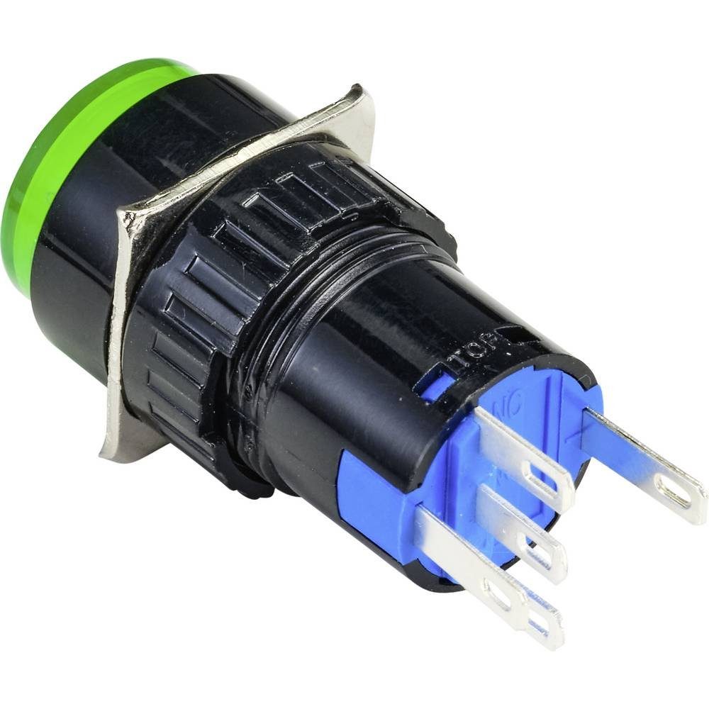 Thumbnail - TRU COMPONENTS Schalter Drucktaster rastend 16 mm beleuchtet