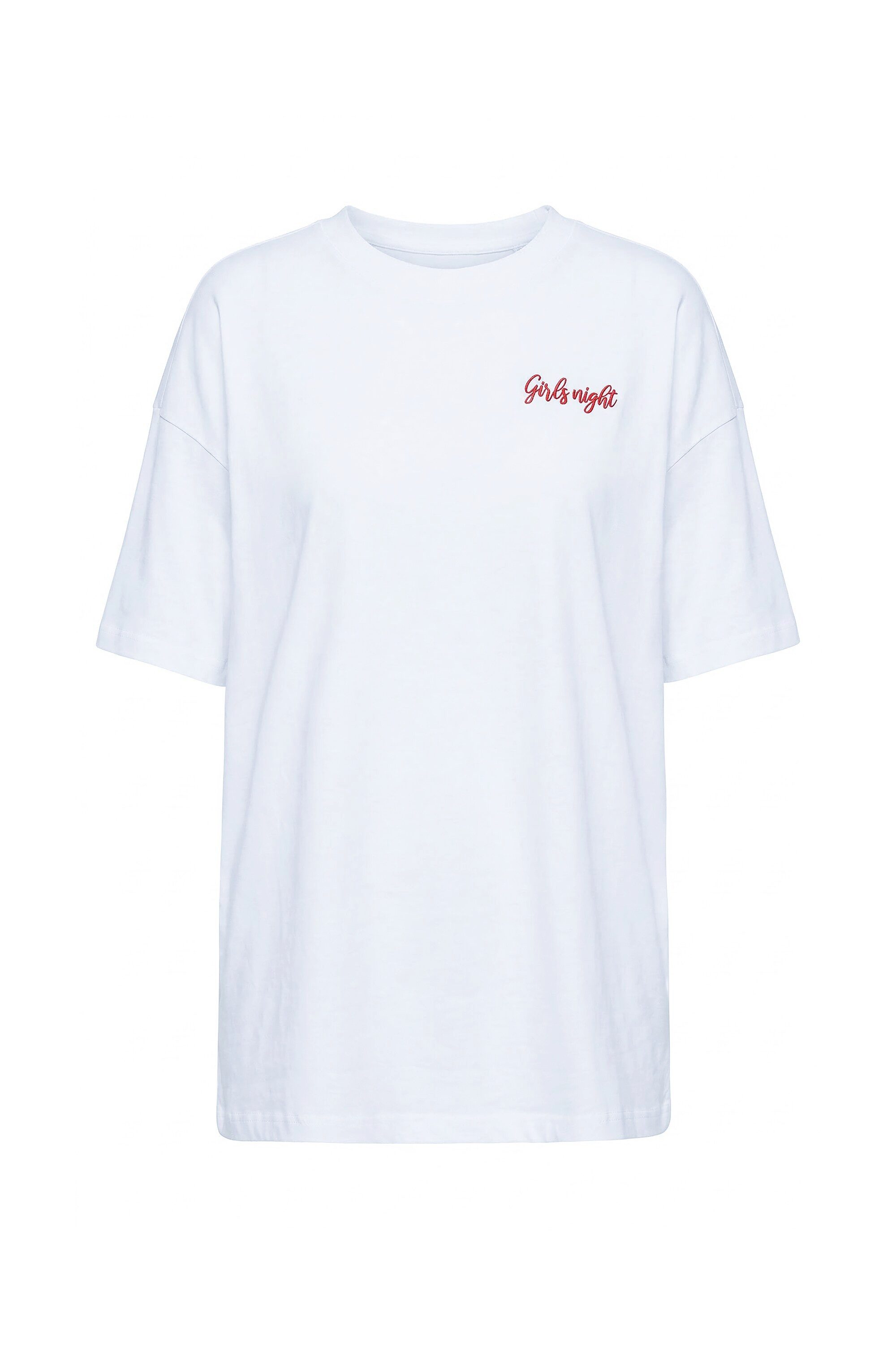 T-Shirt T-Shirt oversized Wine-Print