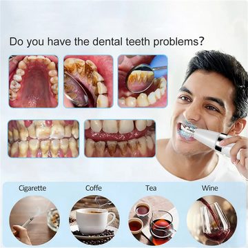 Jioson Mundpflegecenter Zahnpflege-Set Zahnreinigung Set, Munddusche für Pflege von Zahn Zu