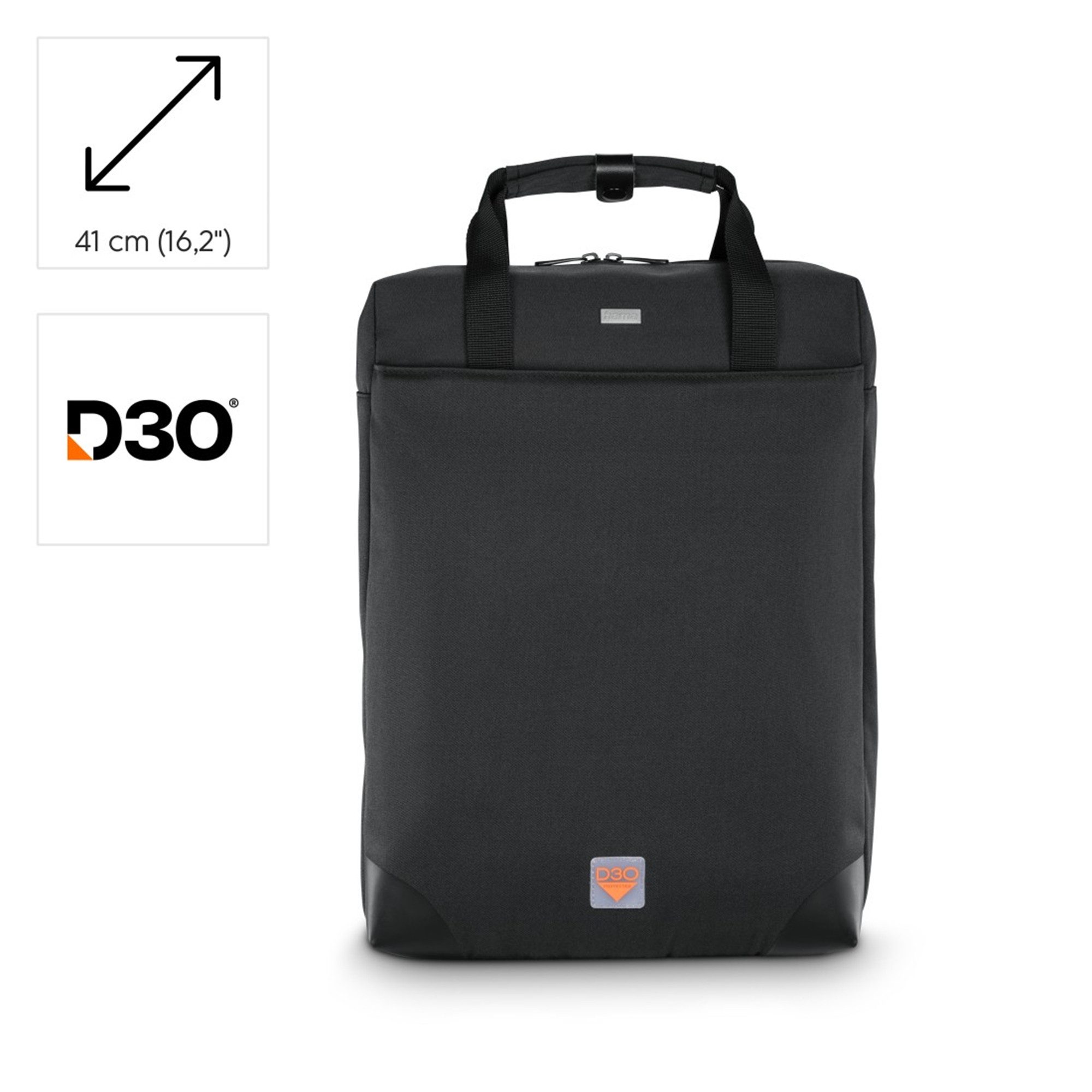 Hama Laptoprucksack Extreme Protect, bis 41 cm (16,2), Schwarz (1-tlg)