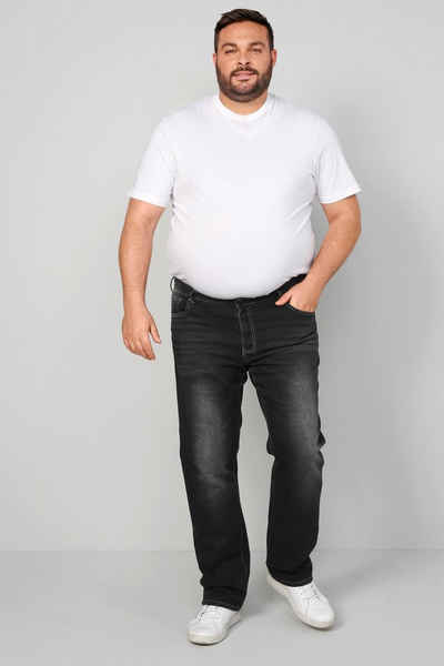 Men Plus 5-Pocket-Jeans Men+ Jeans Bauchfit 5-Pocket bis 41