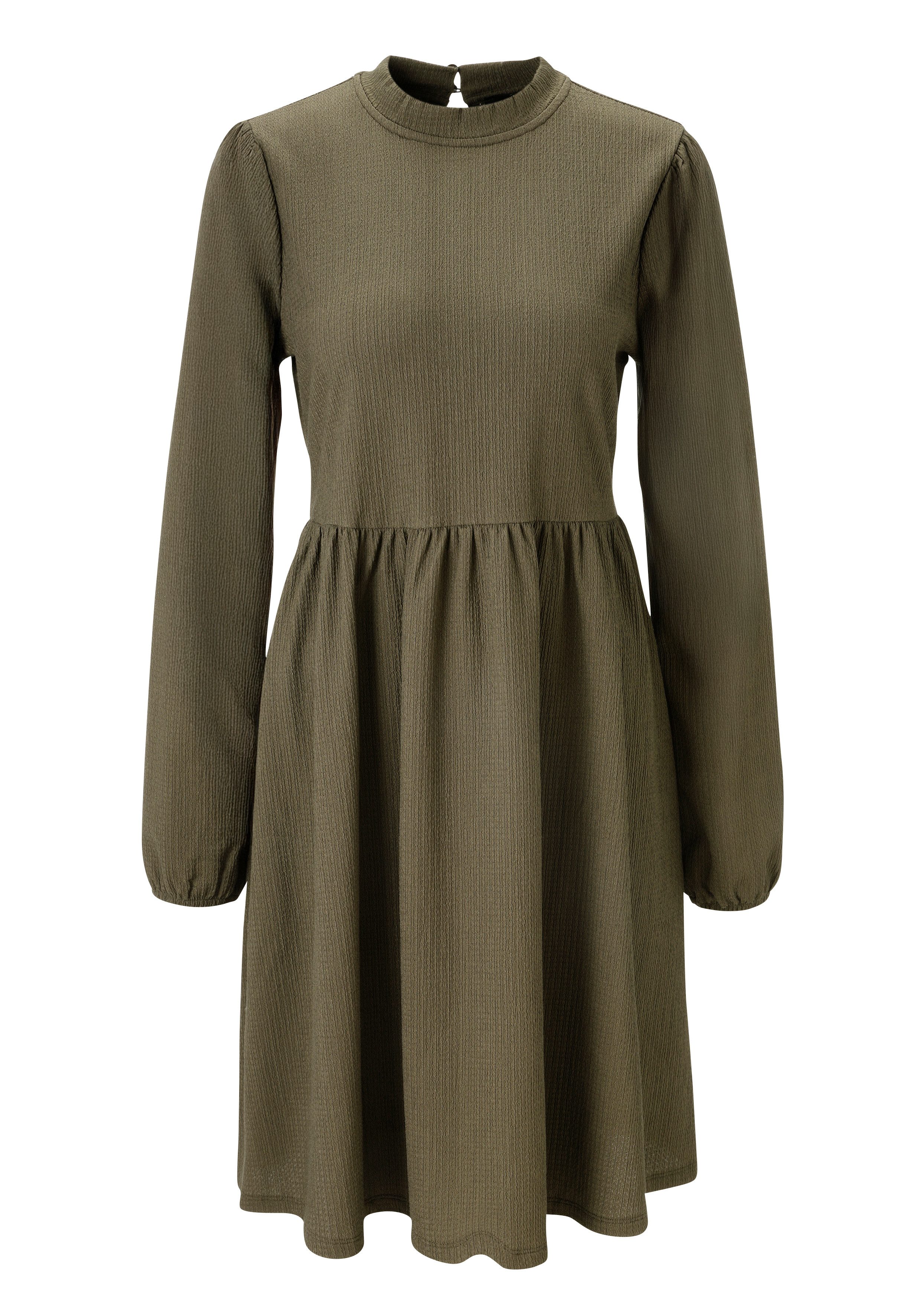 Aniston CASUAL Jerseykleid aus strukturierter, elastischer Crepé-Qualität