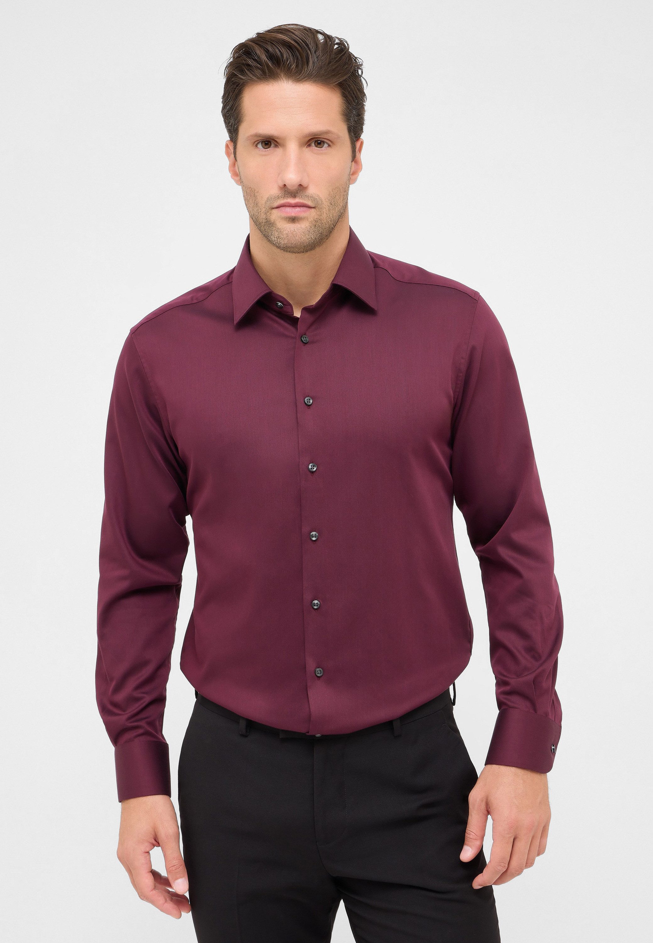 Eterna Langarmhemd MODERN FIT NON IRON (bügelfrei) günstig online kaufen