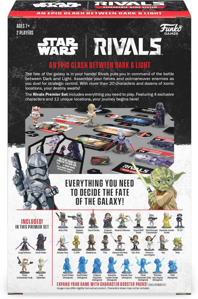 Funko Spiel Star Wars Rivals Spiel Premier Set Series 1 *Englische Version*