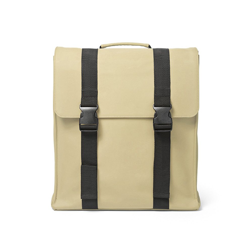 CABBEL Rucksack Rucksack 22L Laptop 17 Zoll rPET nachhaltig robust leicht 0,648kg (Rucksack, 1-tlg., Einzelartikel), Beige, 56% recycelt, 22 Liter, 35x38x14 cm, 0,648 kg, rPET, Laptopfach