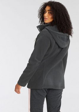 H.I.S Fleecejacke aus recyceltem Polyester in großen Größen