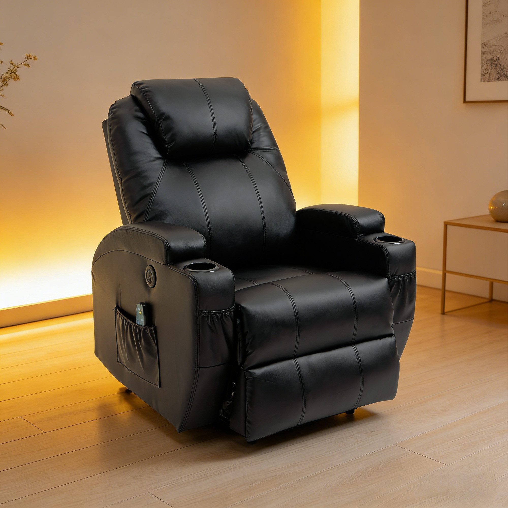 GIHAUVIA Sessel Fernsehsessel Elektrisch Relaxsessel Massagesessel mit Wärm günstig online kaufen