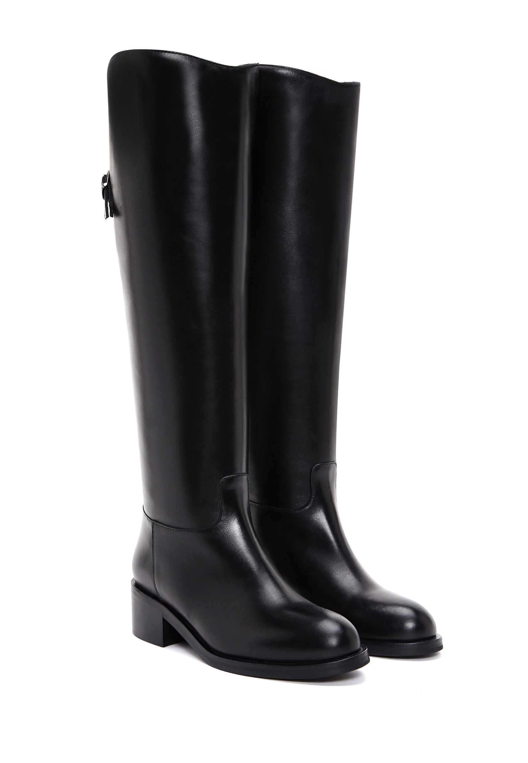 Derimod Stiefel aus Leder Bootsschuh Textilfutter, TPU Sohle, Absatz 5 cm