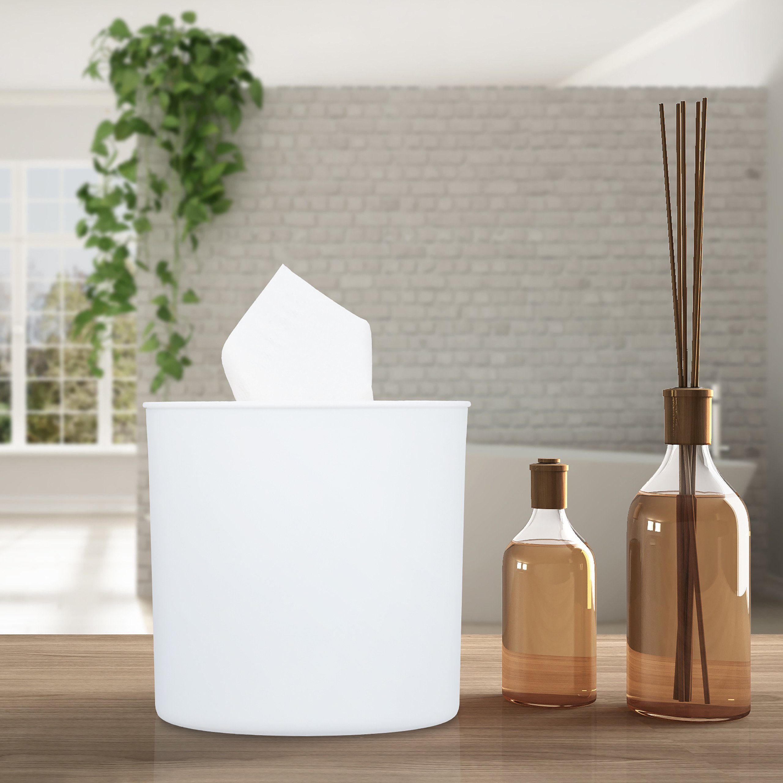 relaxdays Aufbewahrungsbox Kosmetiktuchbox mit Deckel günstig online kaufen