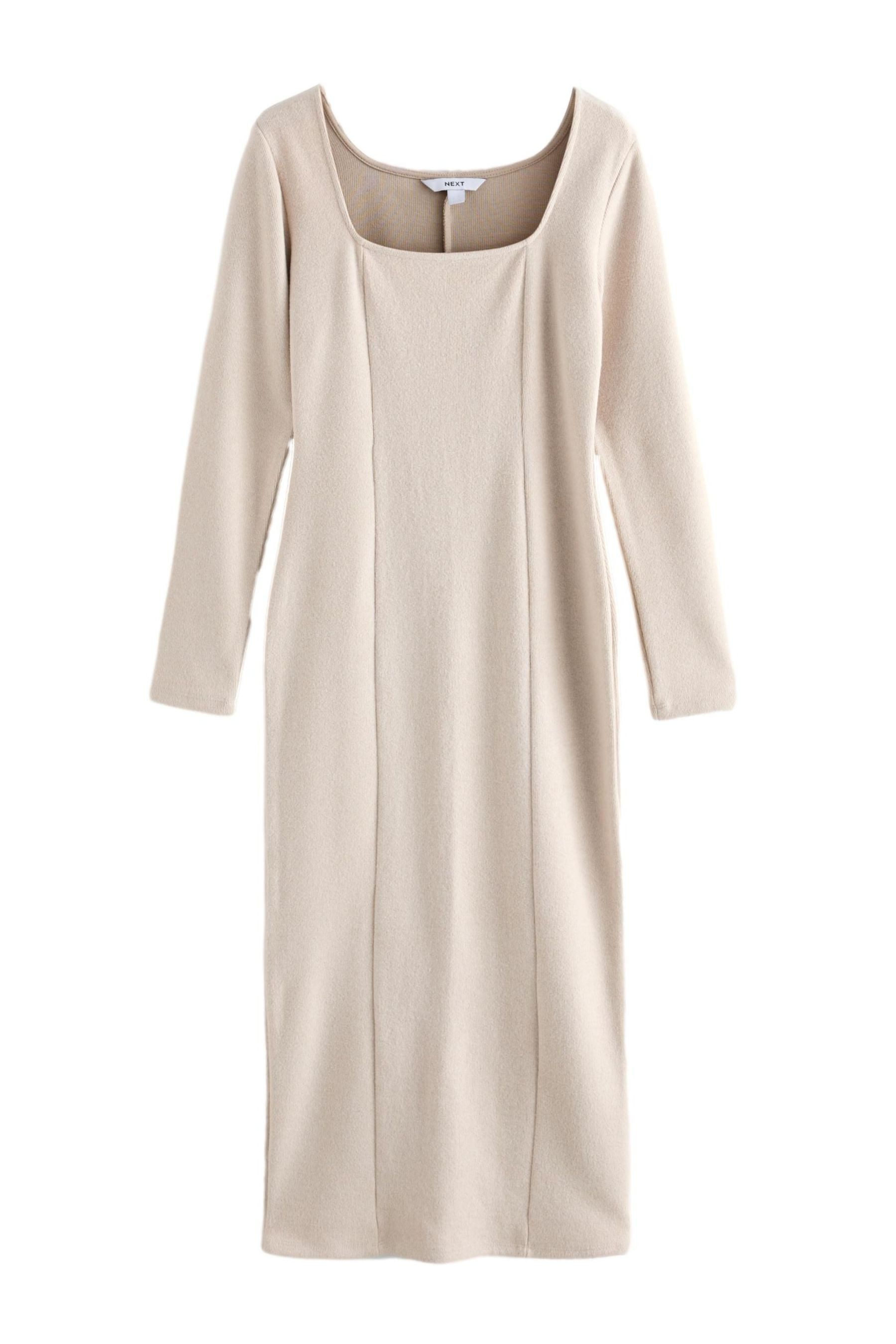 Next Midikleid Langärmeliges, weiches Midikleid (1-tlg) günstig online kaufen
