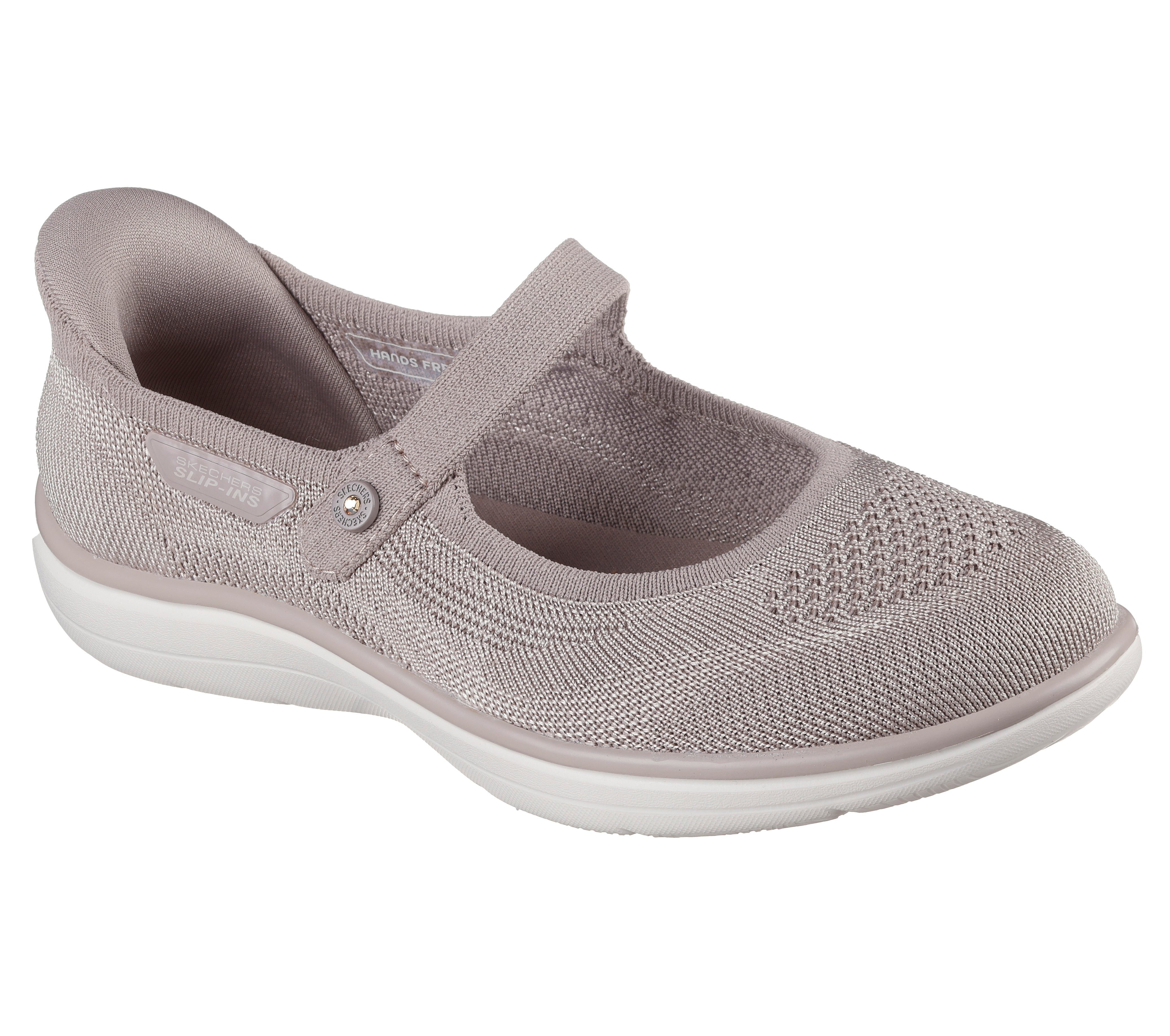 Skechers ON-THE-GO FLEX RADIANT-ESTEL Ballerina Freizeitschuh, Schlupfschuh mit Handsfree Slip-Ins Funktion