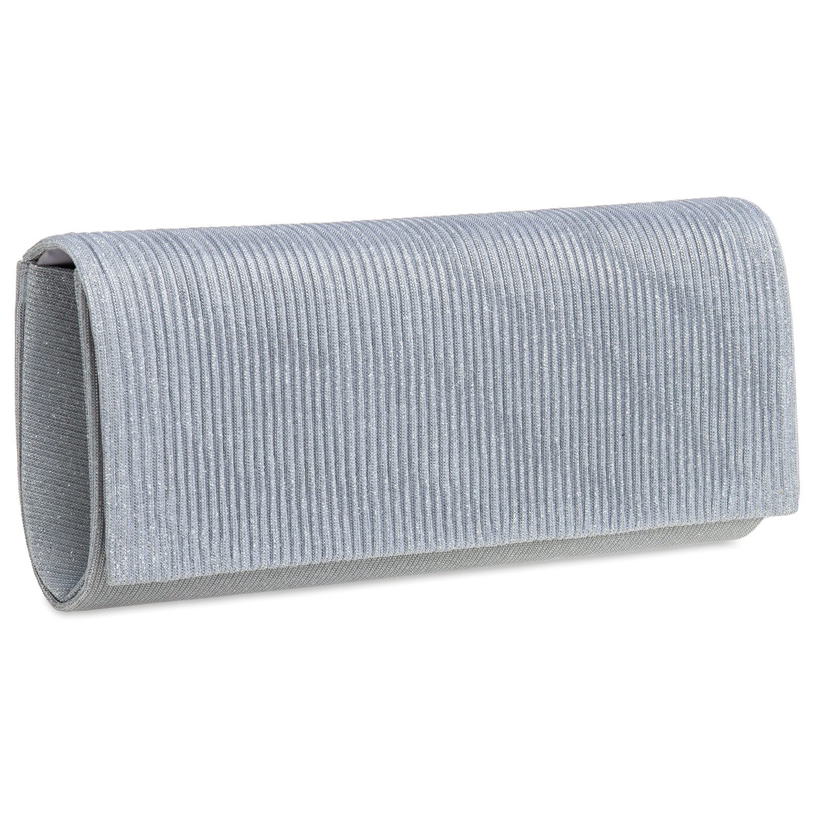 Caspar Clutch TA514 elegante Damen Glitzer Abendtasche