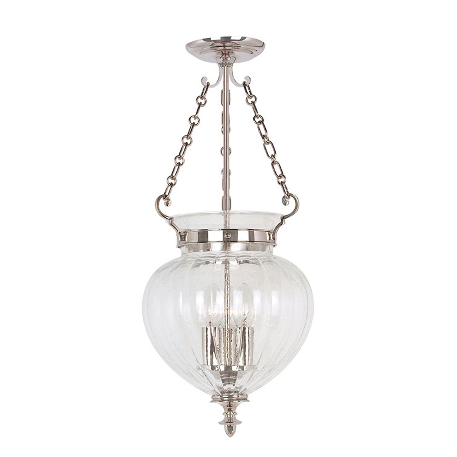 LichtErlebnisse Deckenleuchte CANDELA 6, ohne Leuchtmittel, Deckenlampe Esszimmer Esstisch Glas