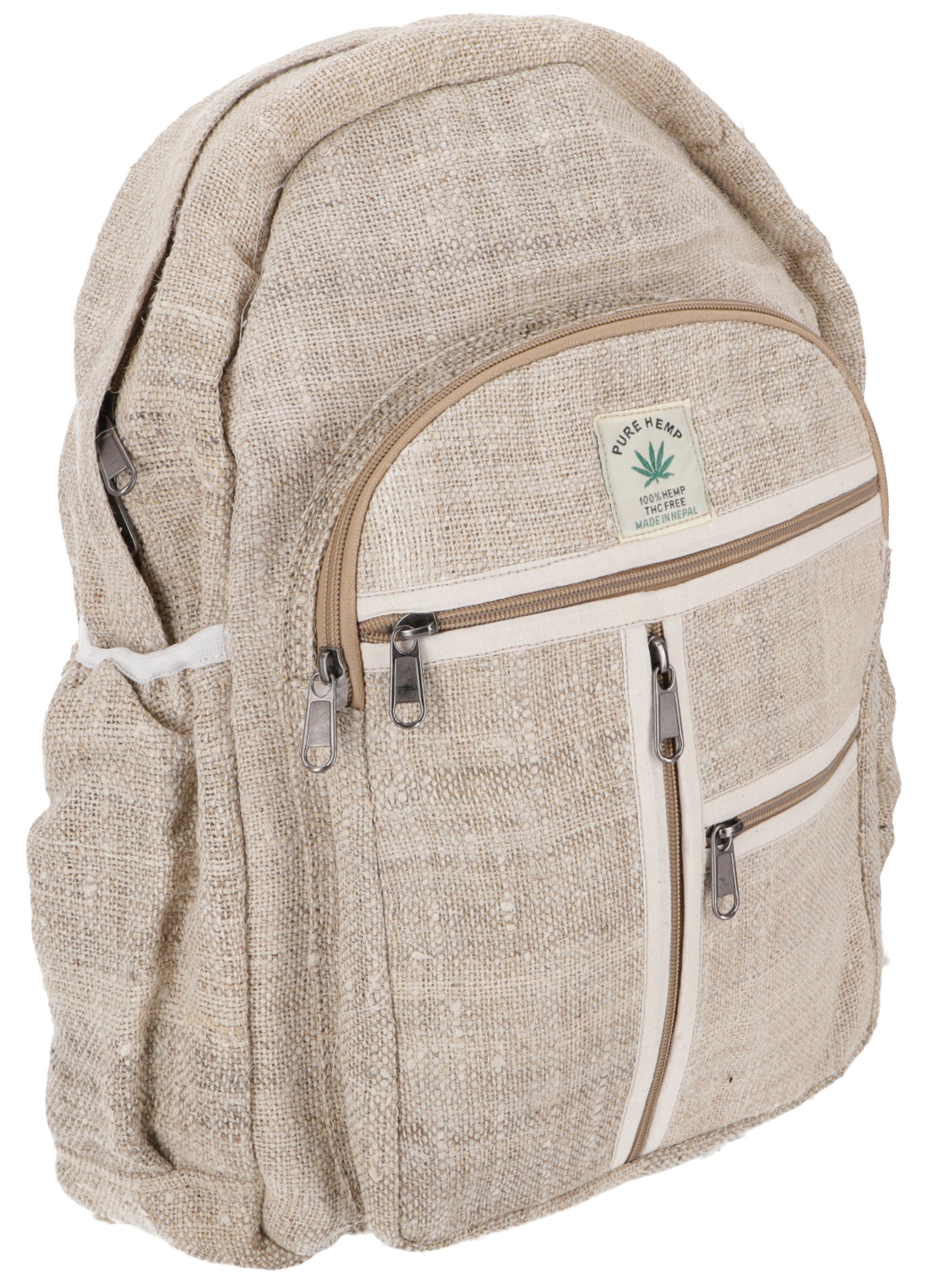 Guru-Shop Freizeitrucksack Ethno Hanf Rucksack, großer günstig online kaufen