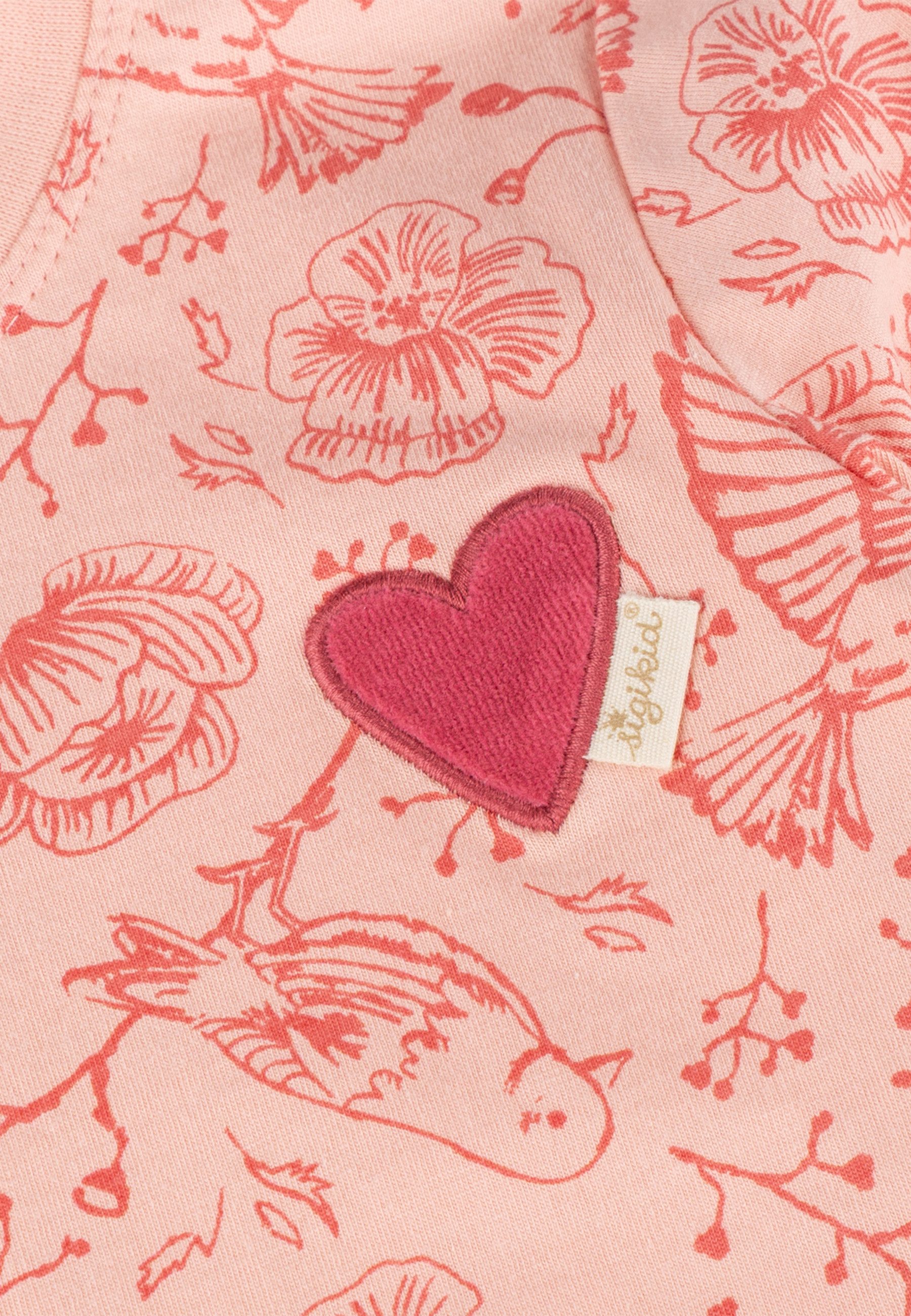 Sigikid Langarmshirt Pink Birds für Kinder Mädchen (1-tlg)