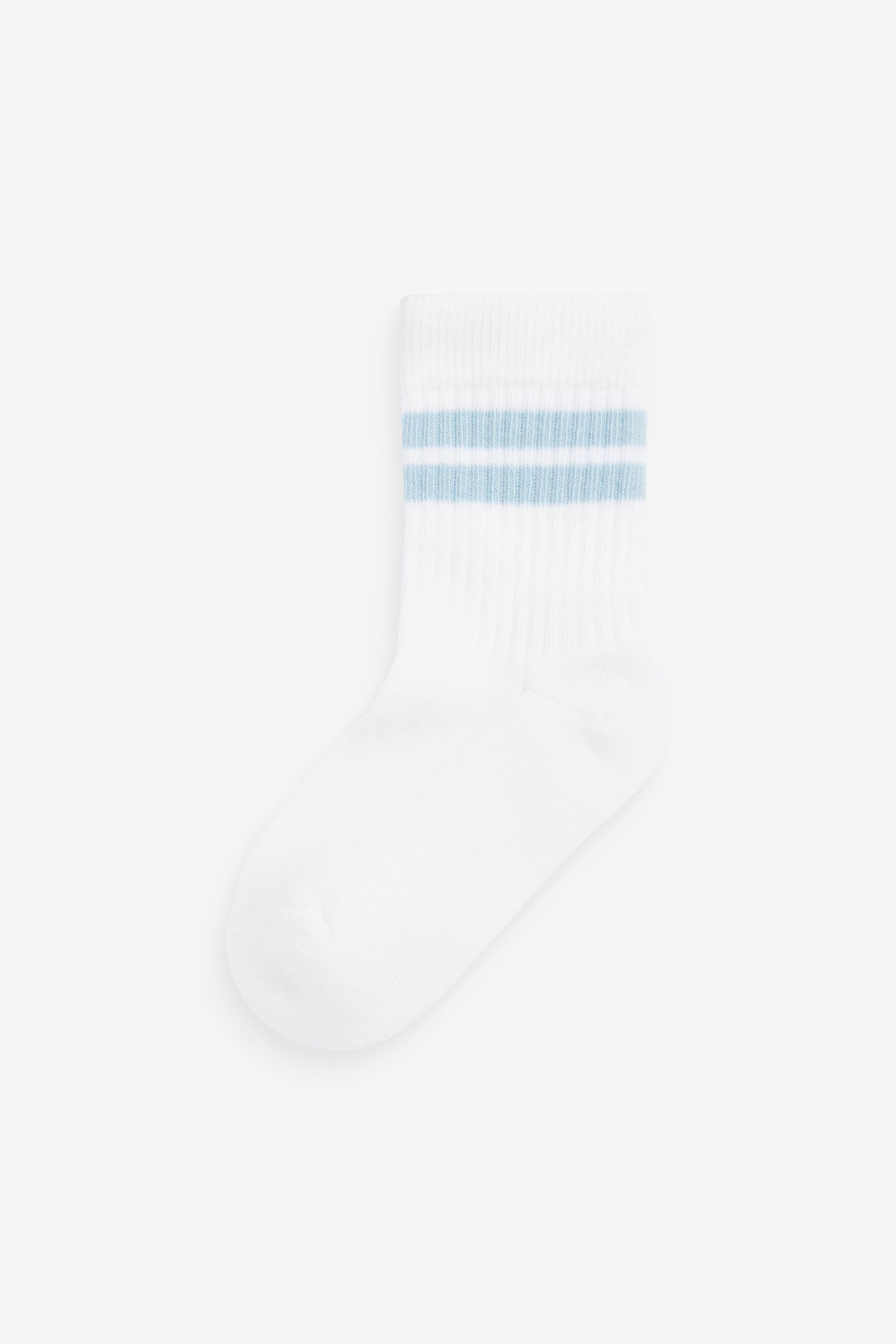 Next Kurzsocken Gerippte Sportsocken im 5er-Pack mit Fußbett (5-Paar) – Bild 3 von 5