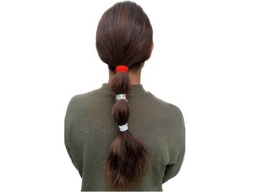 LK Trend & Style Haarband Zopfband elastisches Haarband oder Armband, Sommer Edition Set-Preis, 11-tlg., für die Festival Frisur, cooles Armband, Das Haarband läßt sich perfekt als Armband tragen.