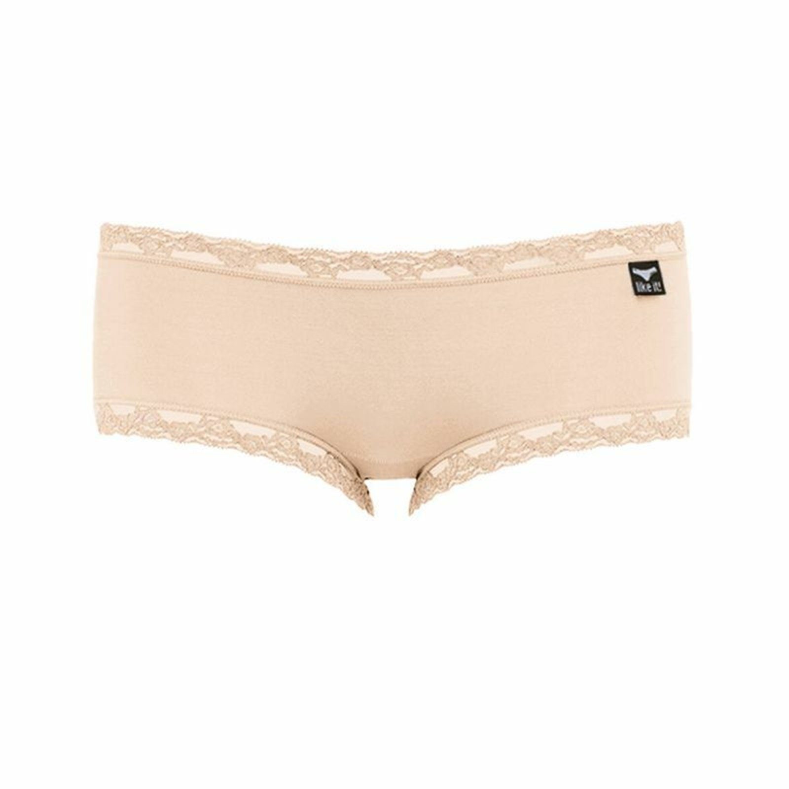 like it! Hipster Like it Everyday Hipster/Panty, Serie Olivia, 6006 mit Logofähnchen am Wäschebund