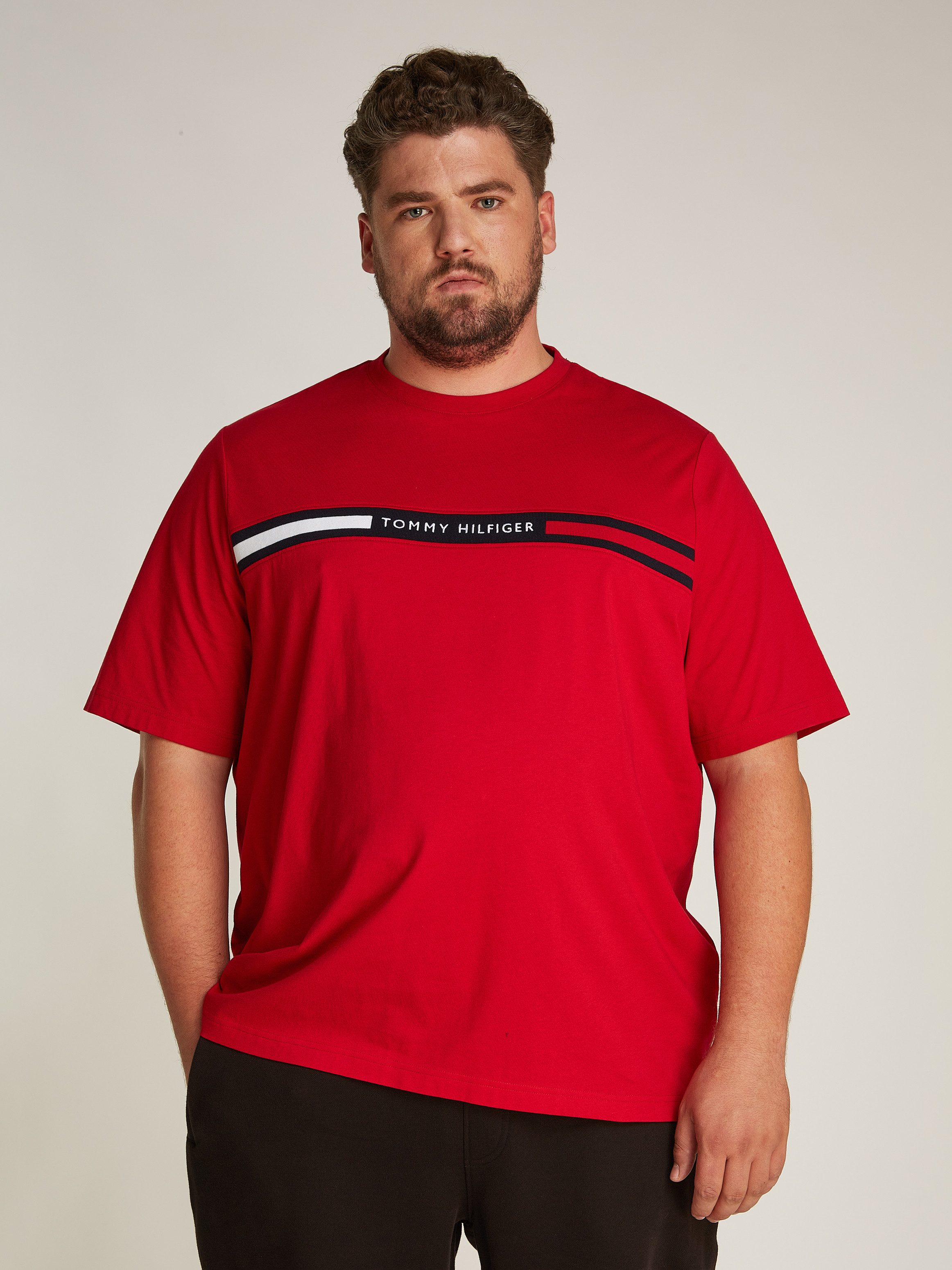 Tommy Hilfiger Big & Tall Rundhalsshirt günstig online kaufen