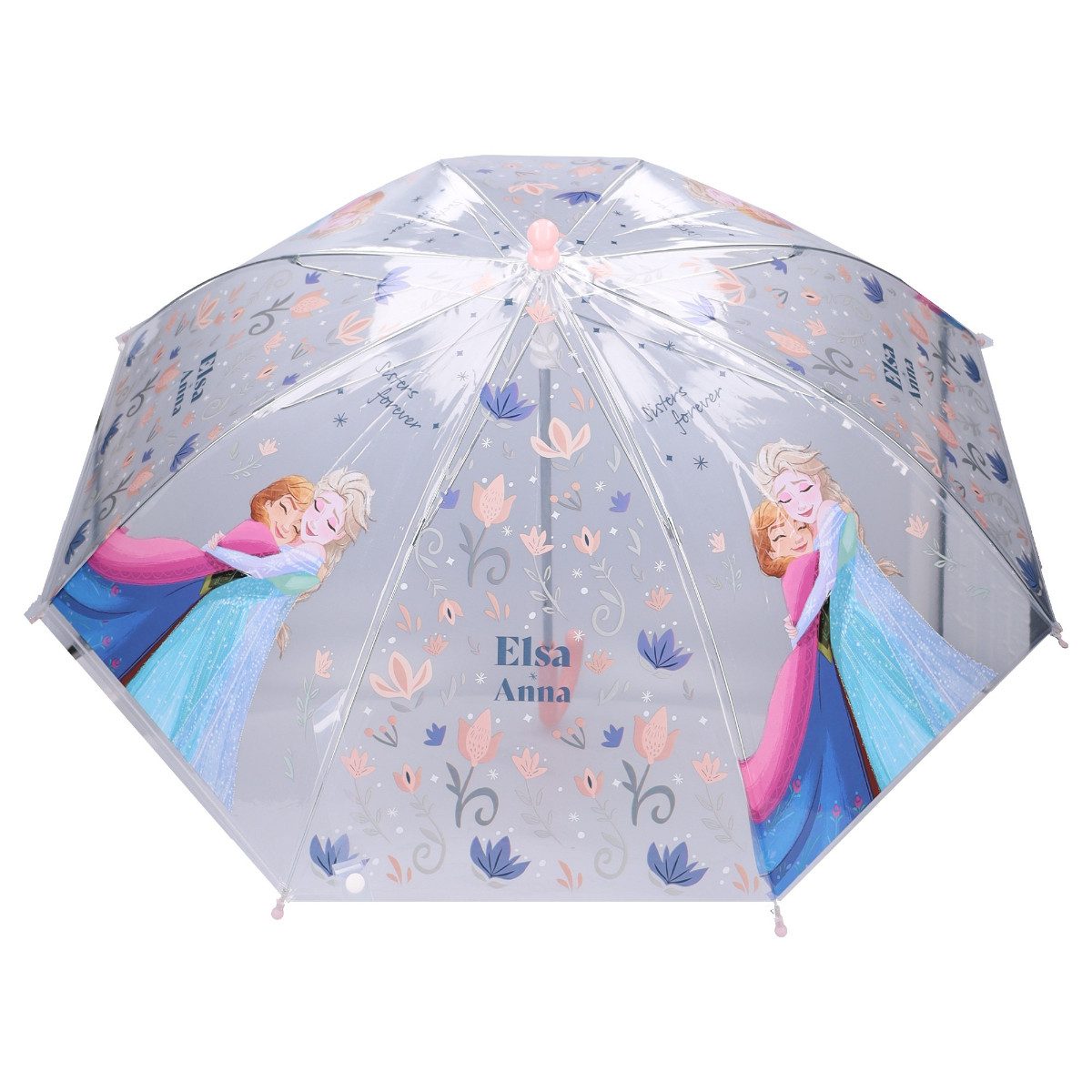 Disney Langregenschirm Frozen II Ø 71 cm Kinderregenschirm mit Elsa Anna Motiv