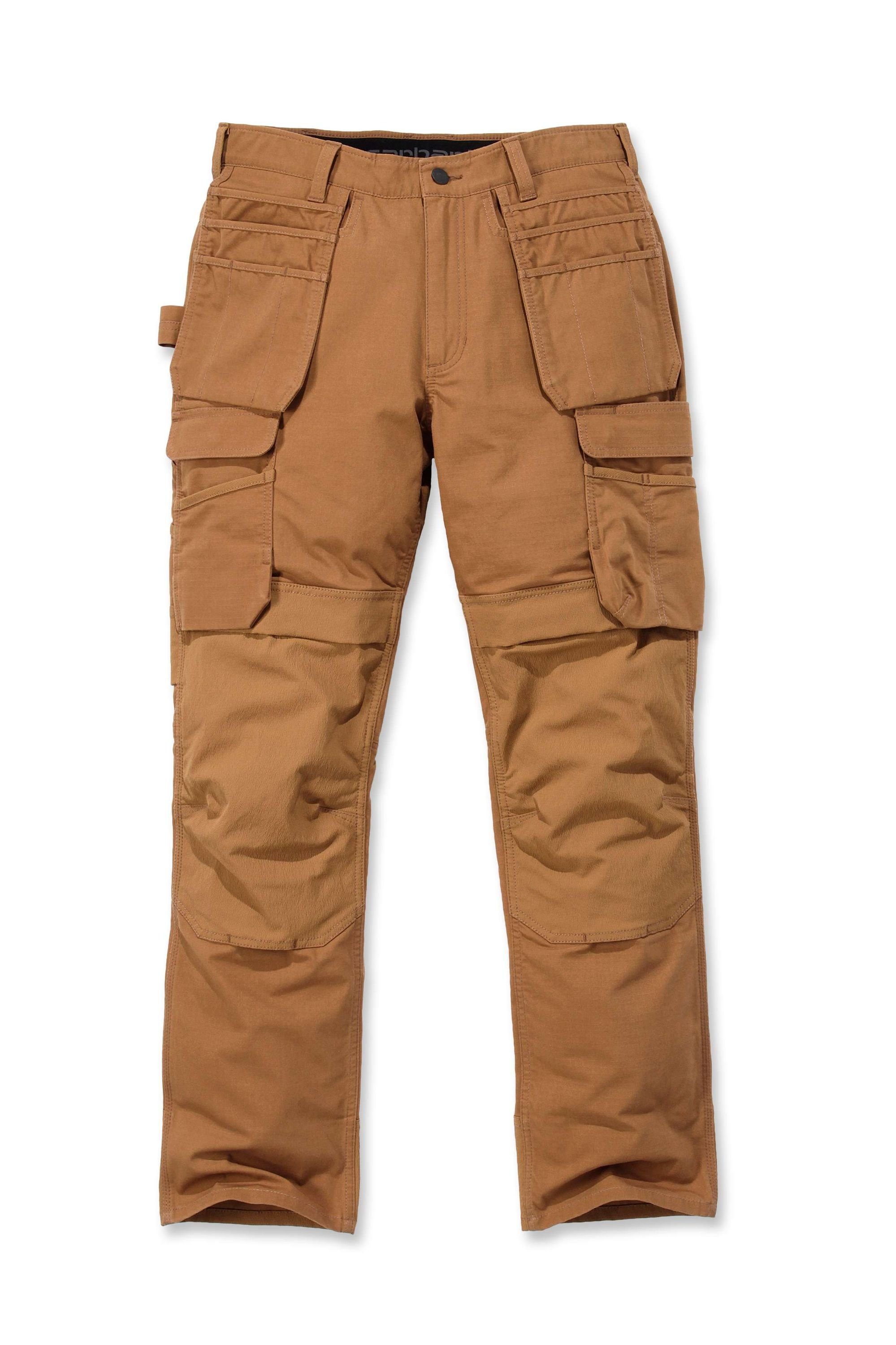 brown Arbeitshose Pant Multipocket Carhartt (1-tlg) Steel carhartt®