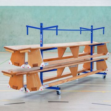 Sport-Thieme Organizer Transportwagen für Turnbänke, Transport für bis zu 6 Turnbänke von 3 m bis 4,5 m Länge