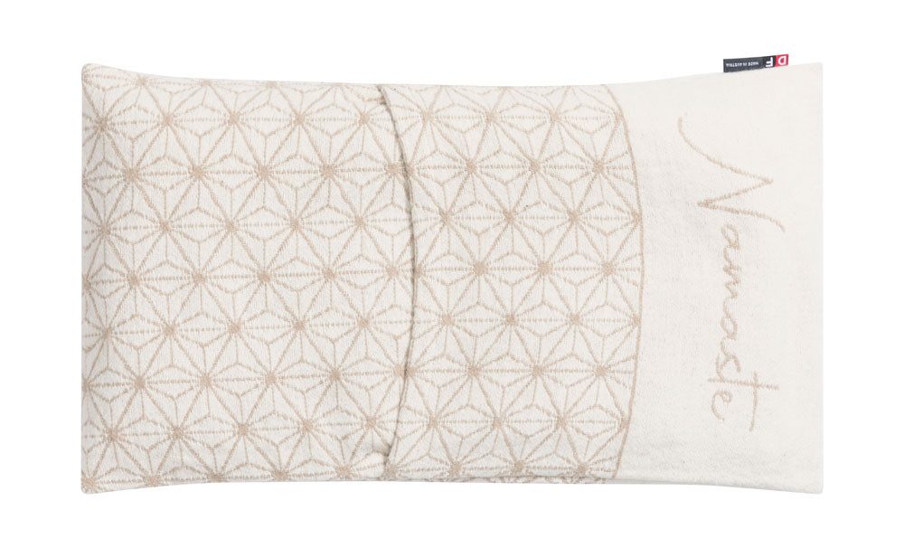 DAVID FUSSENEGGER Yogakissen David Fussenegger Dinkelkissen Nova 'Namasté' 30 x 50 cm