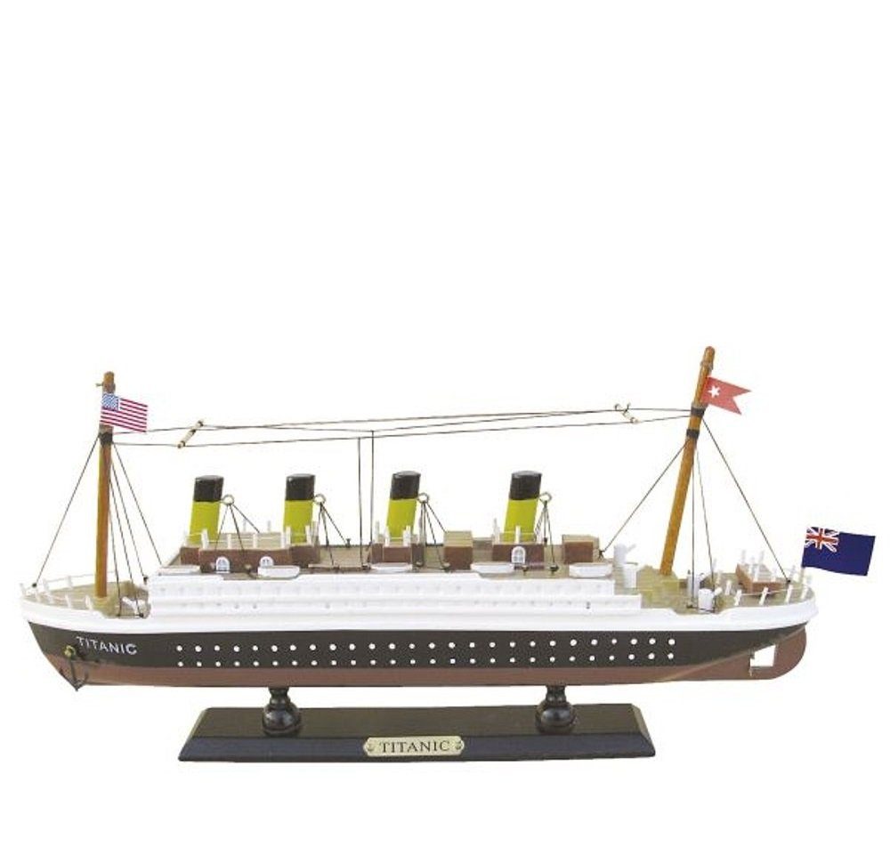 Dekoobjekt Schiffsmodell "Titanic", Modell Schiff RMS Titanic