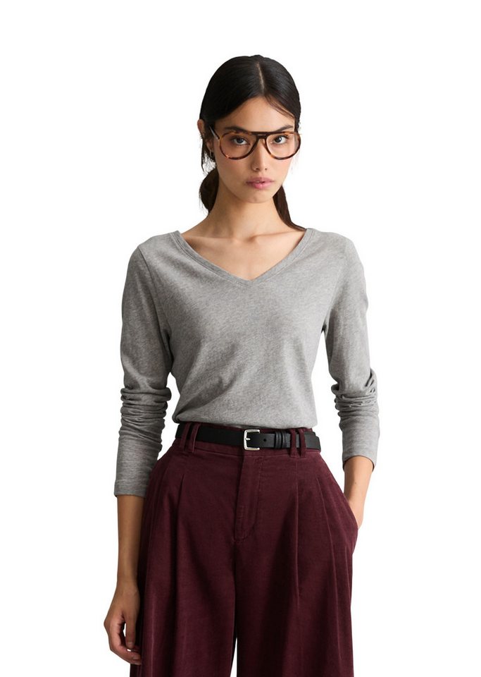 Marc O'Polo DENIM Langarmshirt aus Loose Knit Jersey