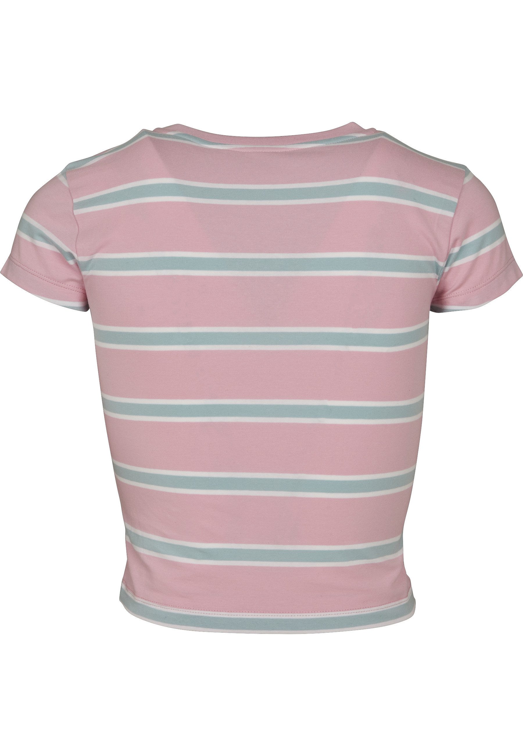 URBAN CLASSICS T-Shirt Urban Classics Damen Ladies Stripe Cropped Tee (1-tl günstig online kaufen