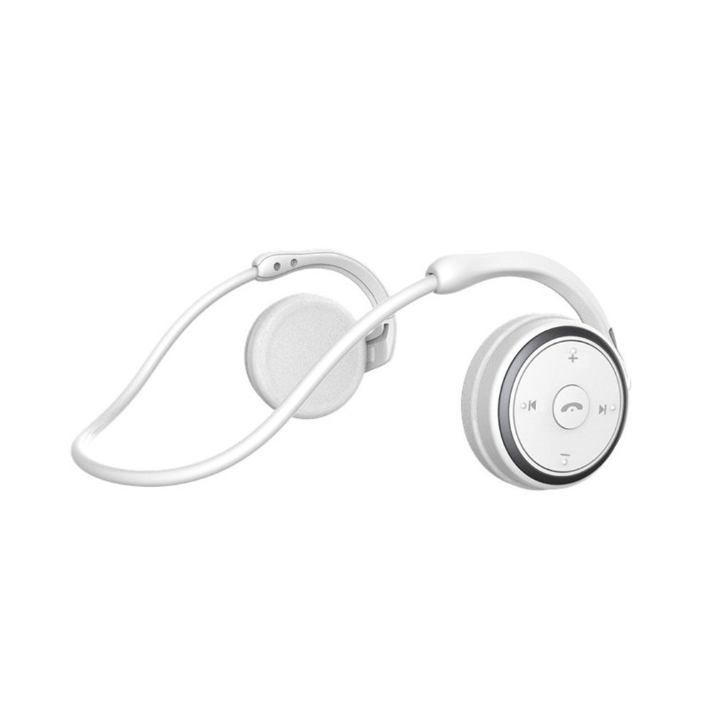 GelldG Bluetooth Kopfhörer Sport, Wireless Kopfhörer On Ear Bluetooth-Kopfhörer weiß